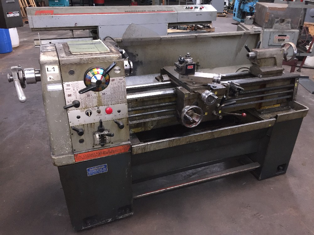 Lathes: Clausing Colchester 13" x 40" Tool Room Lathe